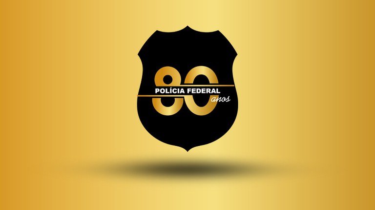 Polícia Federal Divulga Logomarca do 80º Aniversário